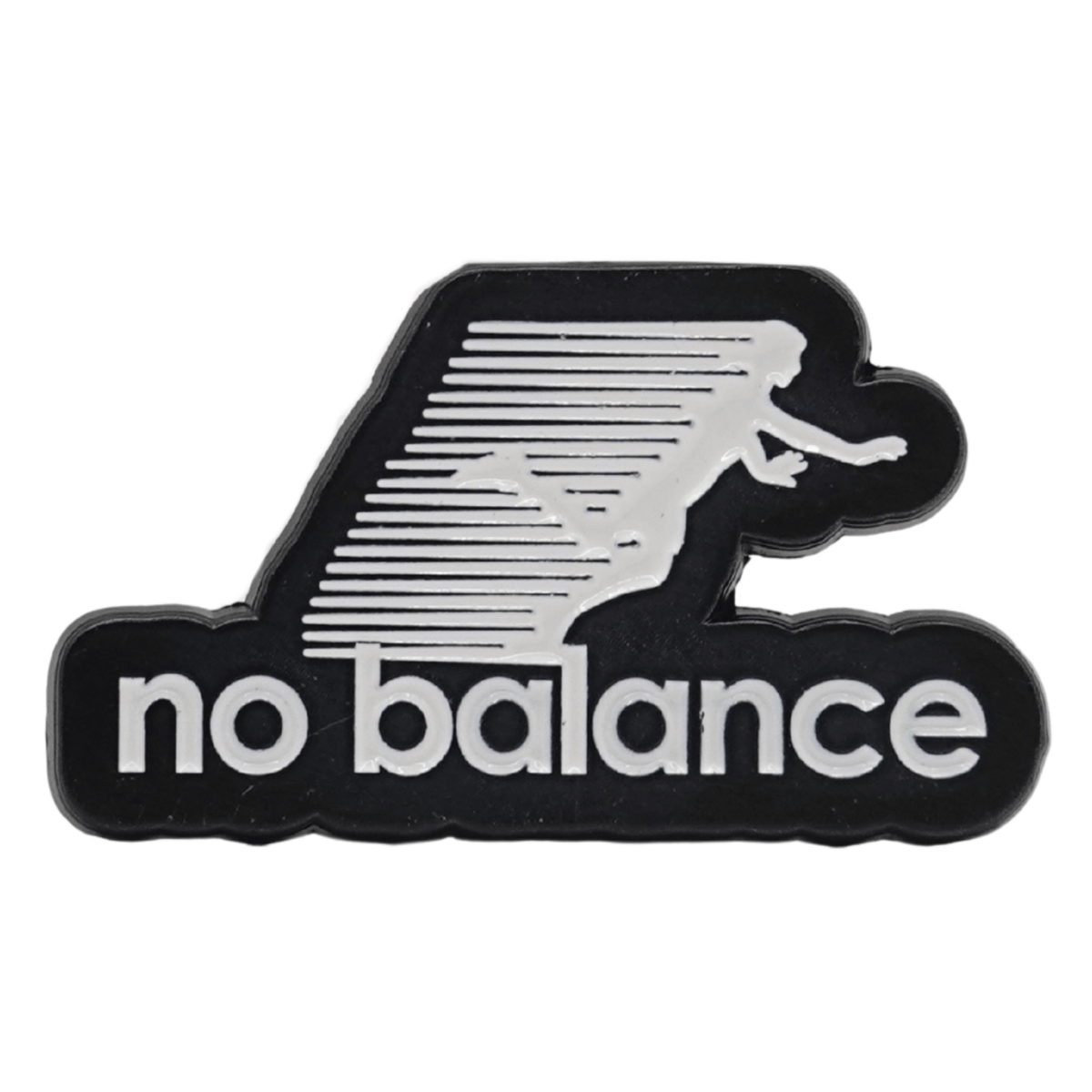 No Balance Enamel Pin