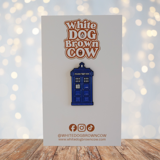 "Tardis" Enamel Pin