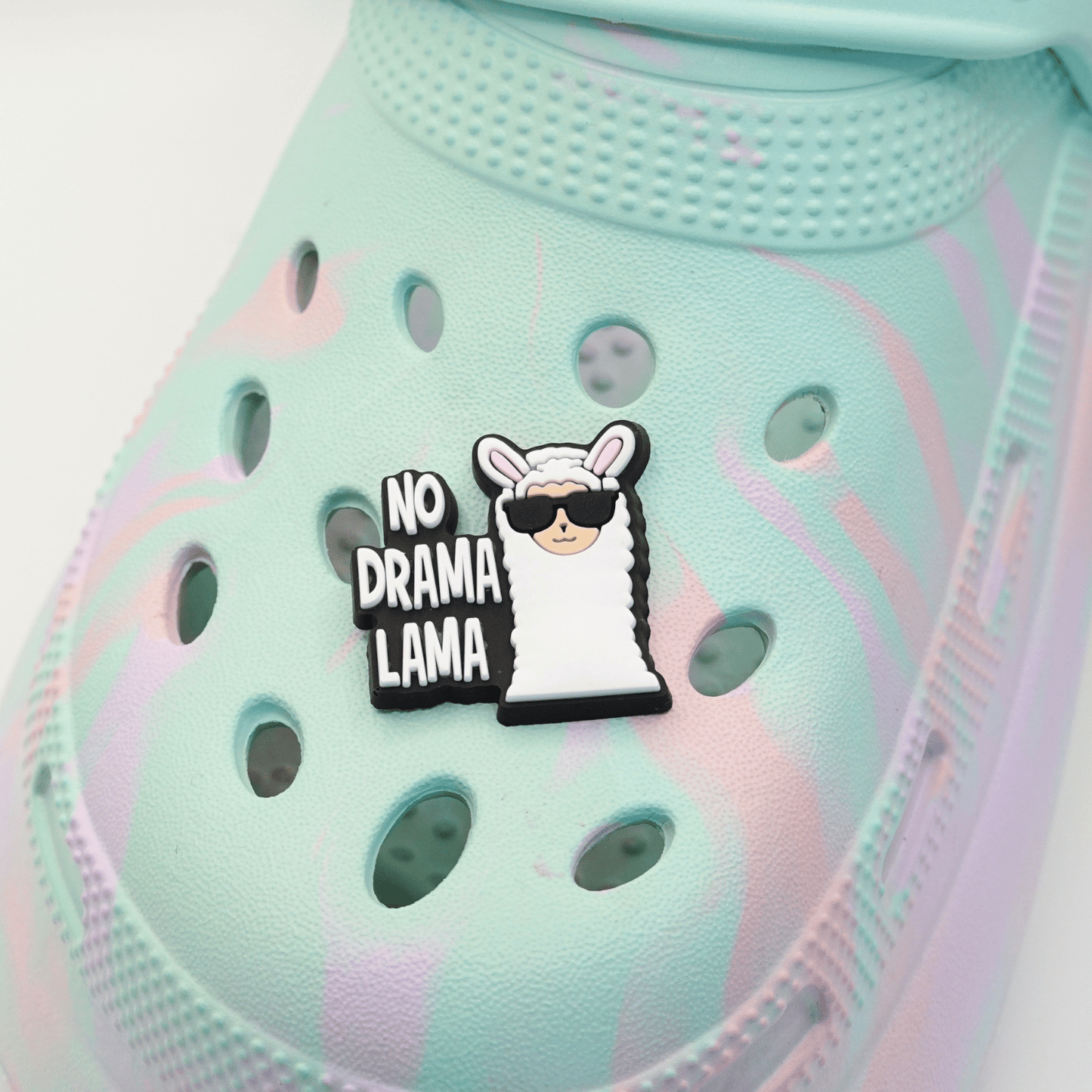 No Drama Lama Croc Charm