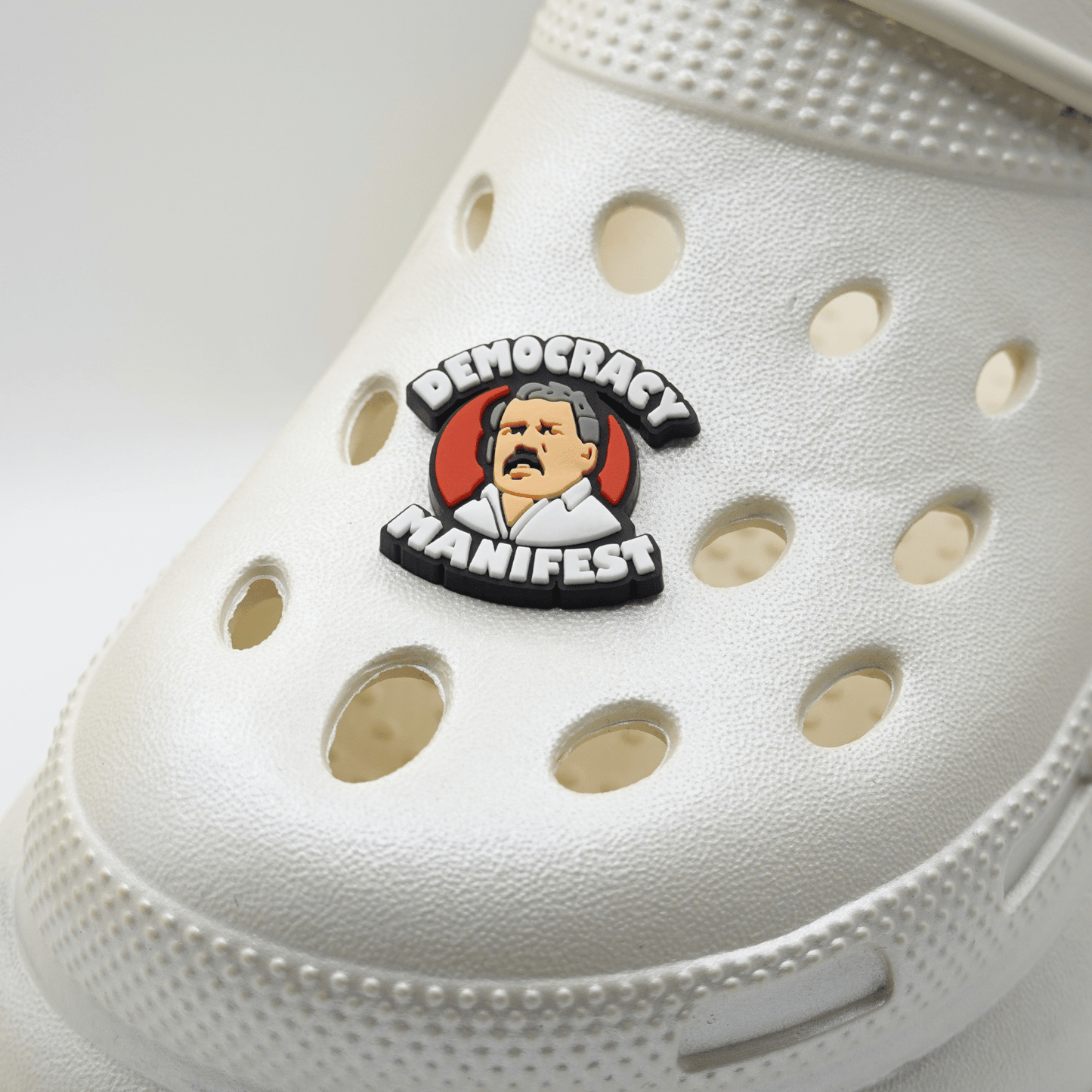 Democracy Manifest Croc Charm