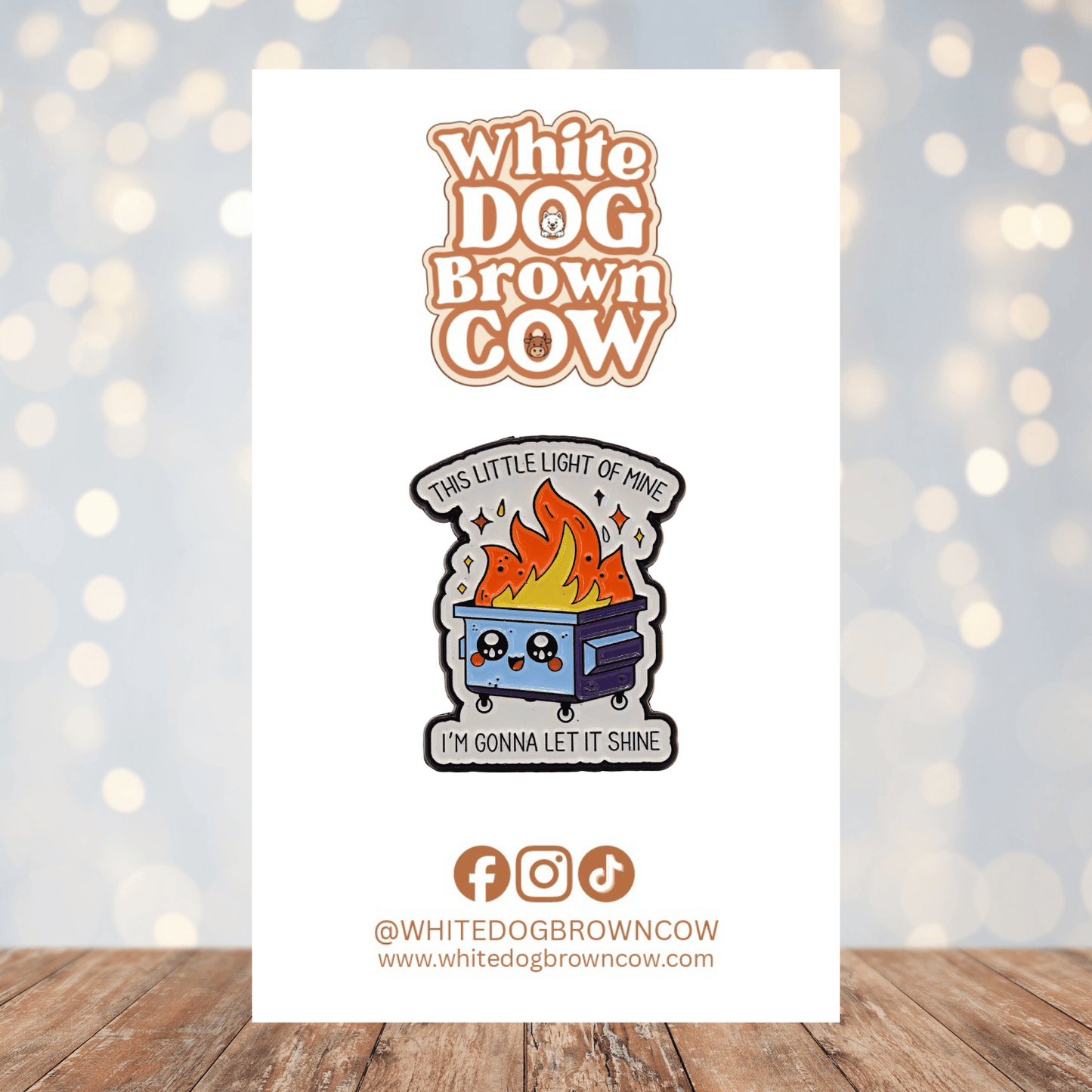 This Little Light Of Mine I'm Gonna Let It Shine Enamel Pin