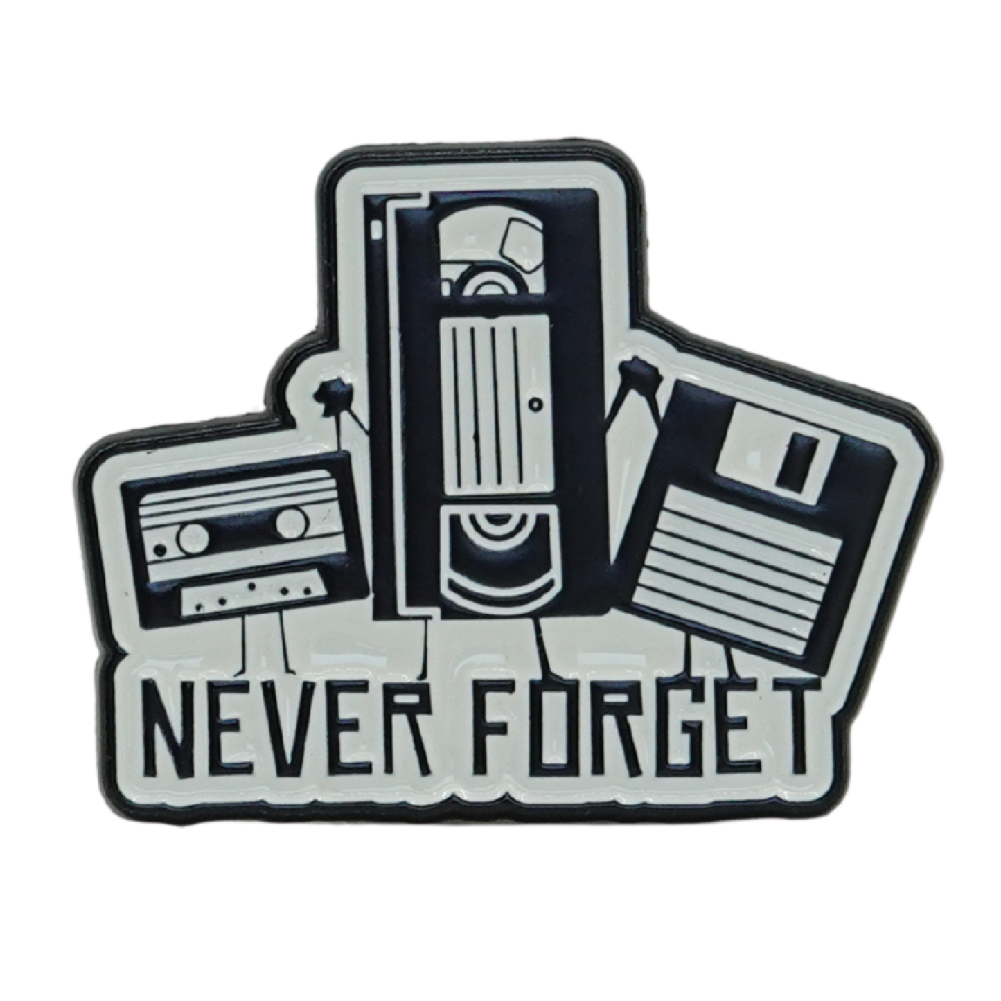 Never Forget Enamel Pin