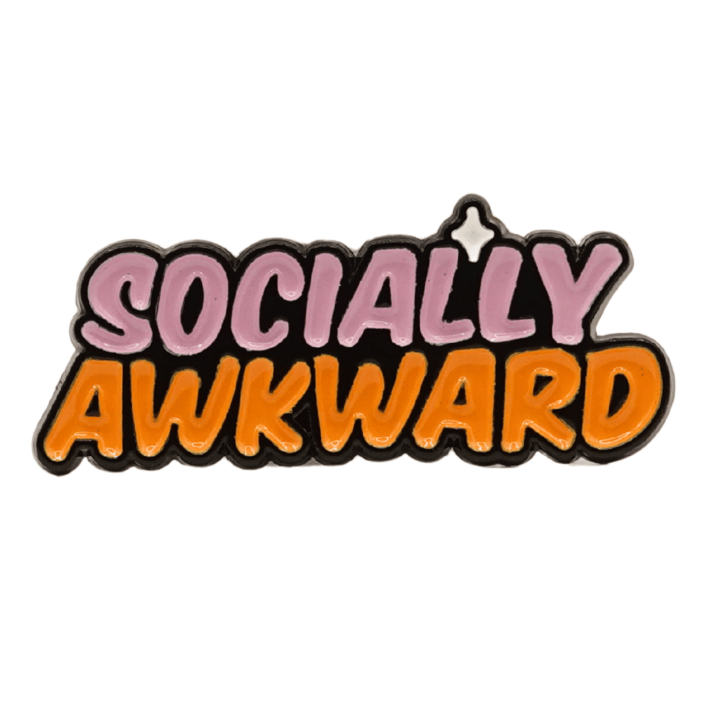 Socially Awkward Enamel Pin