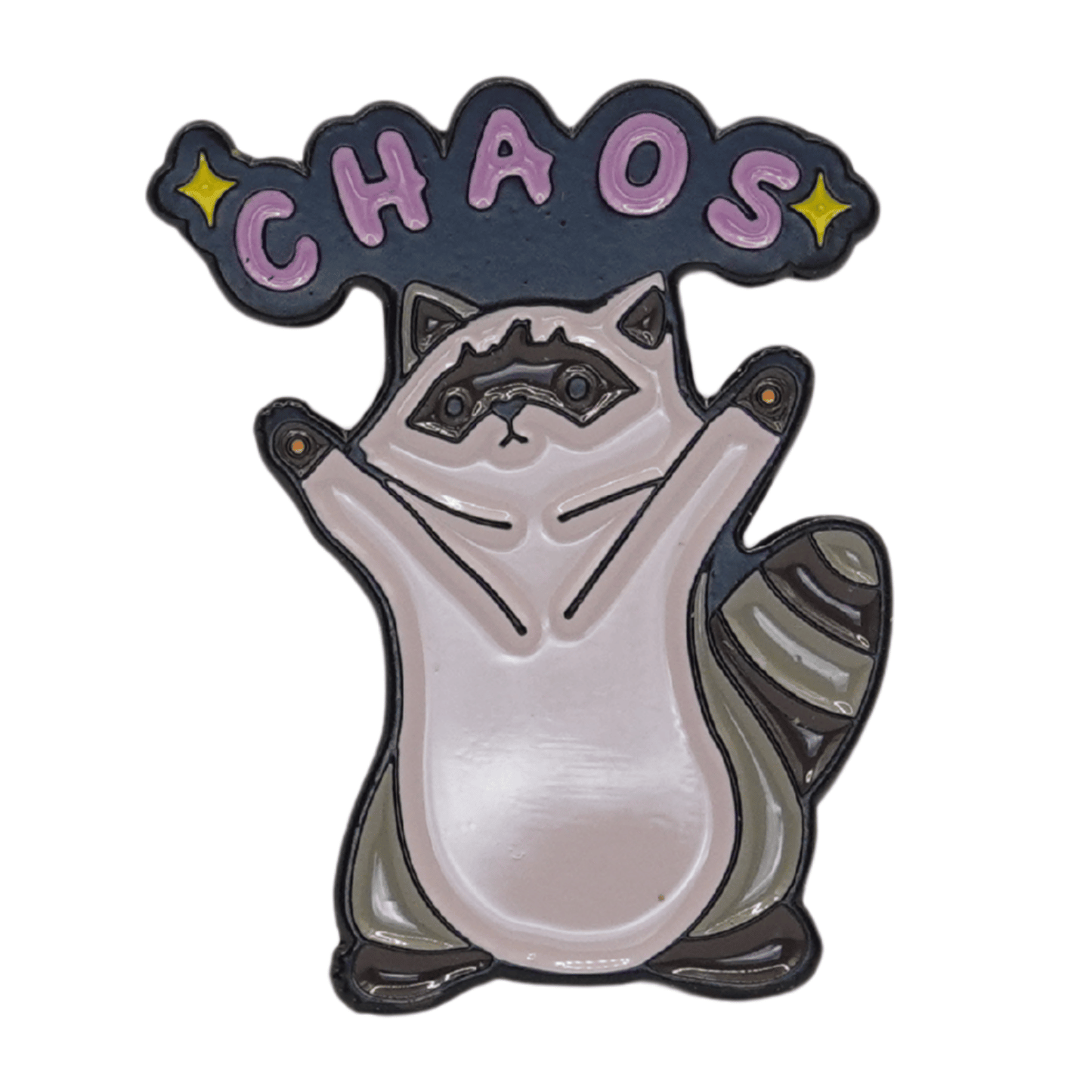 Chaos Enamel Pin