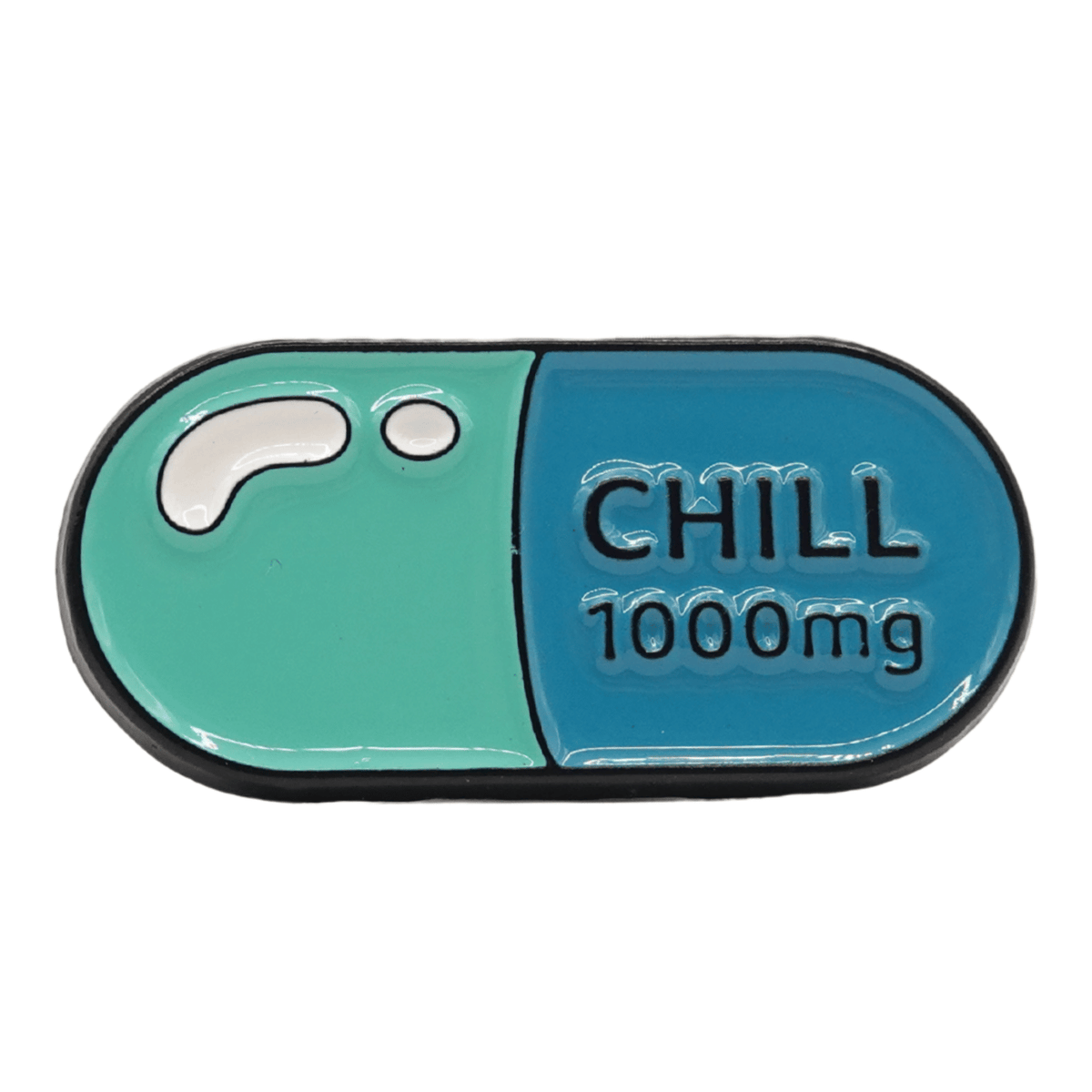 Chill Pill Enamel Pin