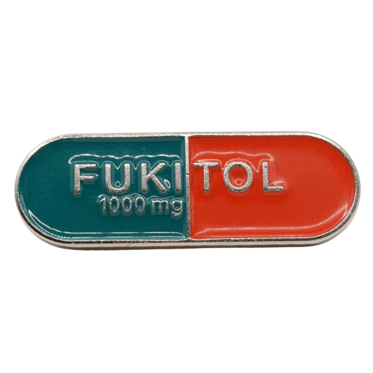 Fukitol Enamel Pin