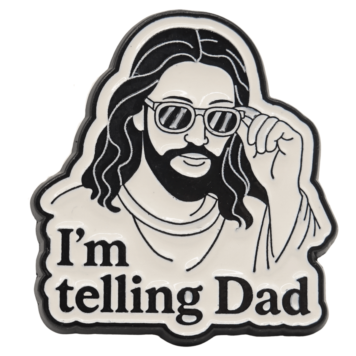 I'm Telling Dad Enamel Pin