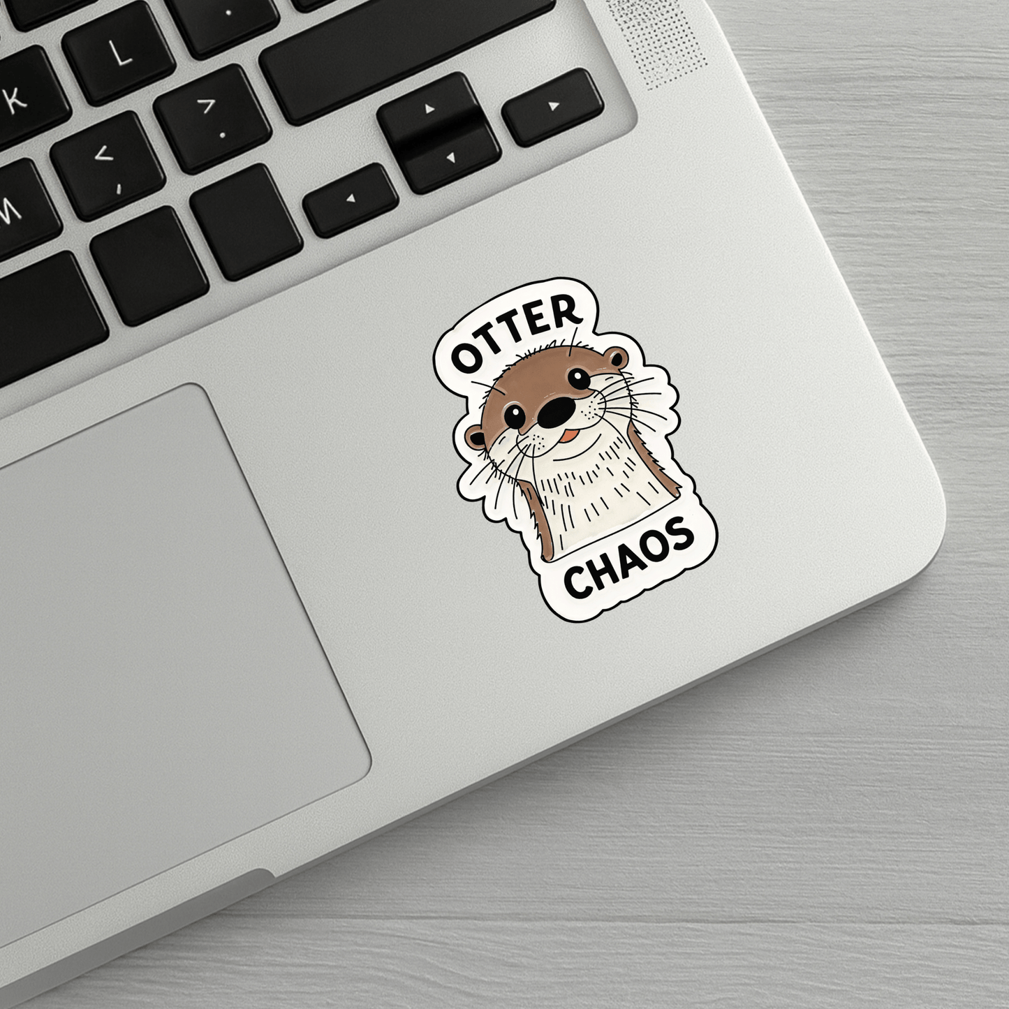 Otter Chaos Sticker