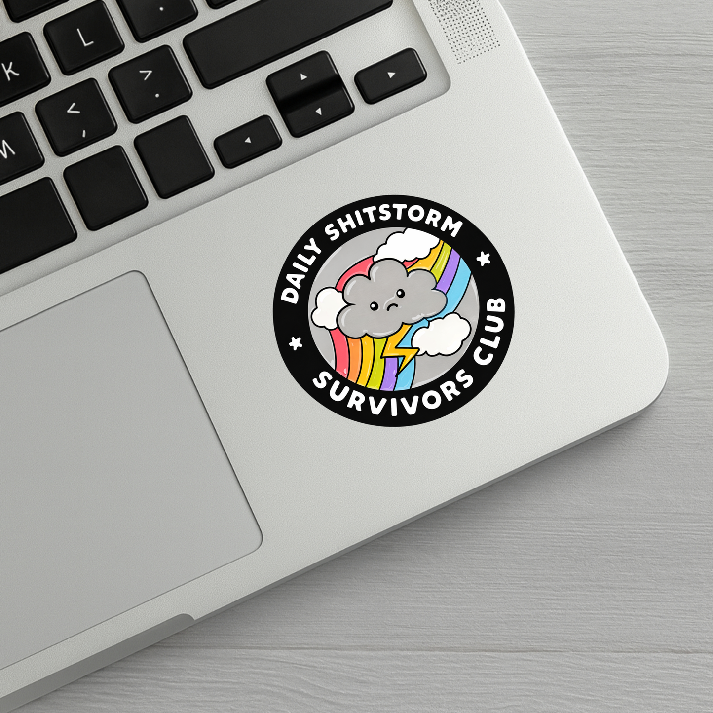 Daily Shitstorm Survivors Club Sticker