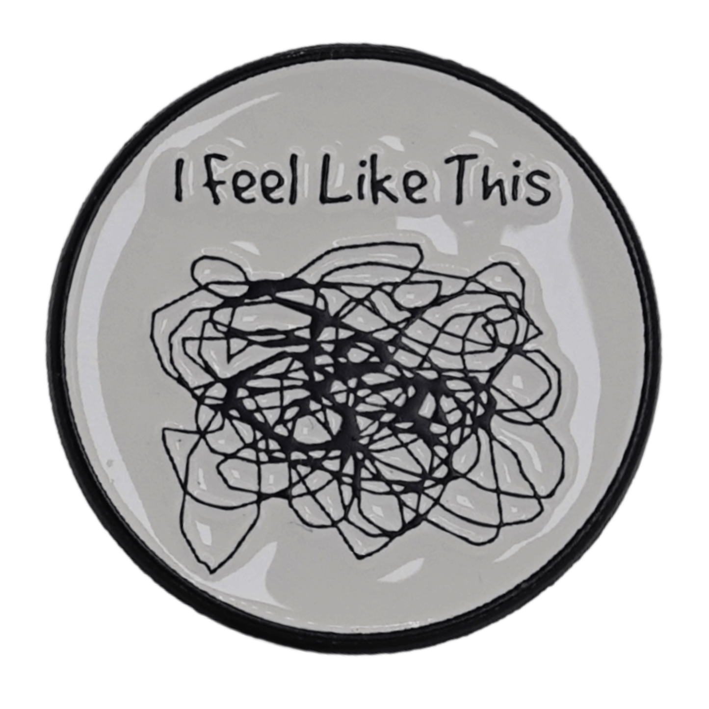 I Feel Like This Enamel Pin