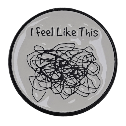 I Feel Like This Enamel Pin