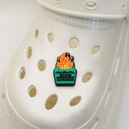 Consequences Of My Own Actions Croc Charm