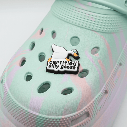 Certified Silly Goose Croc Charm