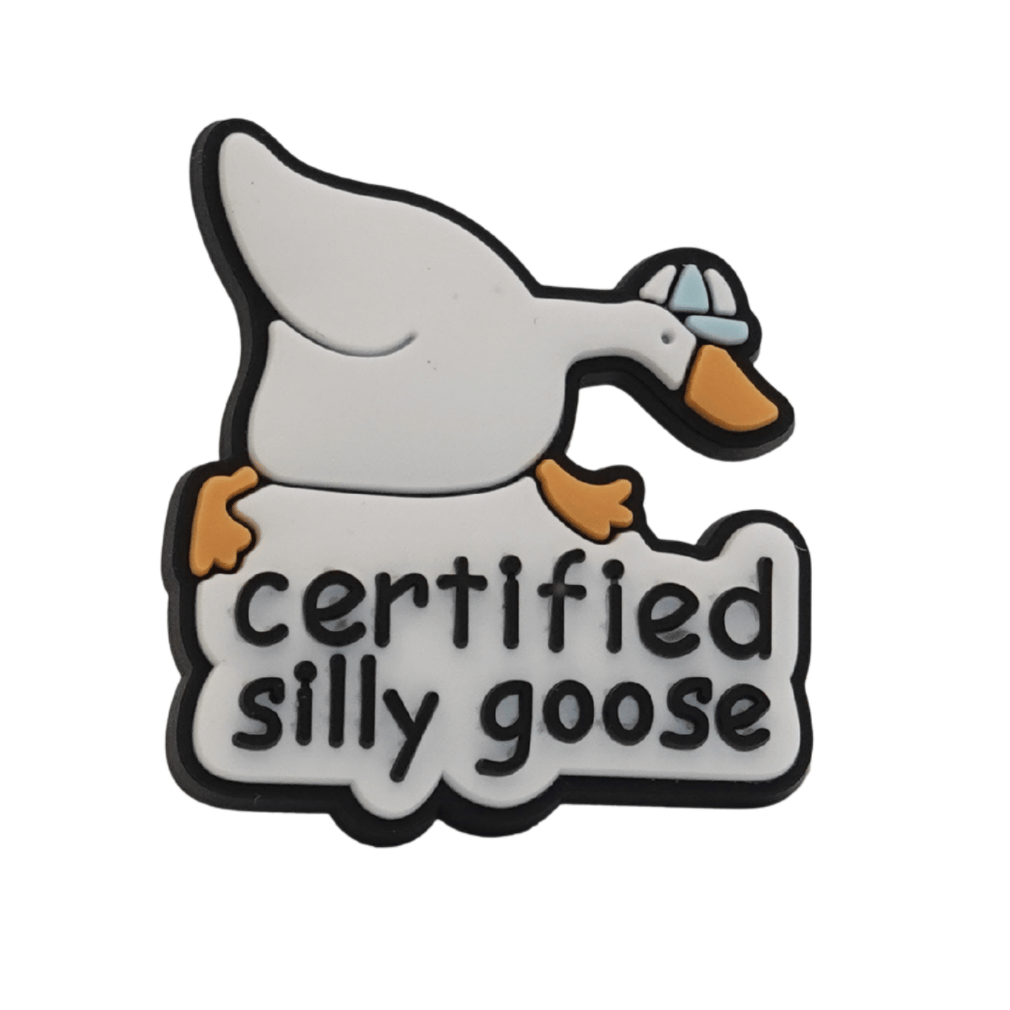 Certified Silly Goose Croc Charm