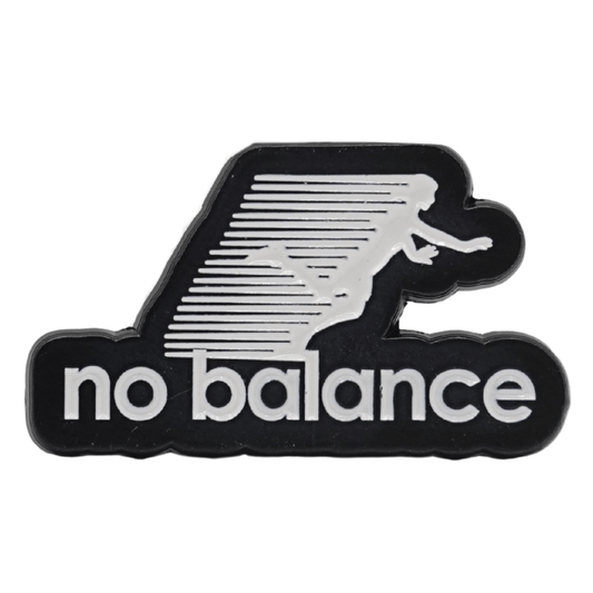 No Balance Enamel Pin