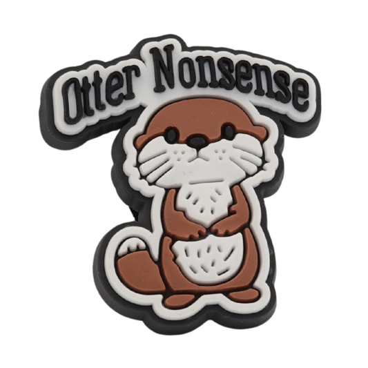 Otter Nonsense Croc Charm