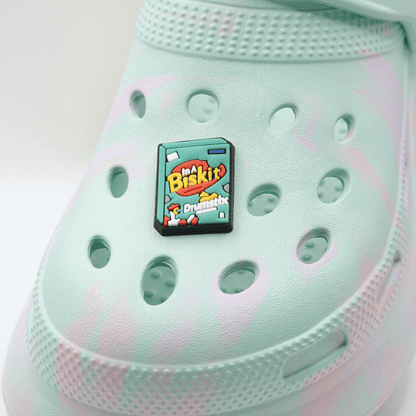 Chicken In A Biskit Croc Charm