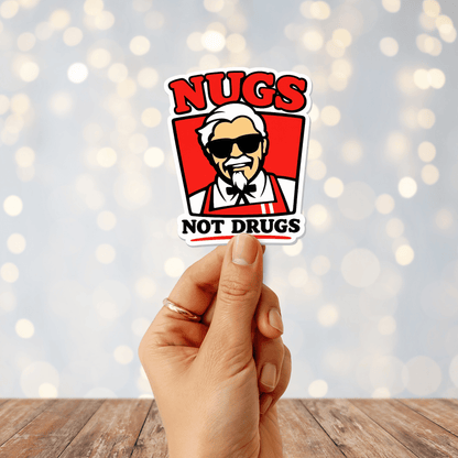 Nugs Not Drugs Sticker