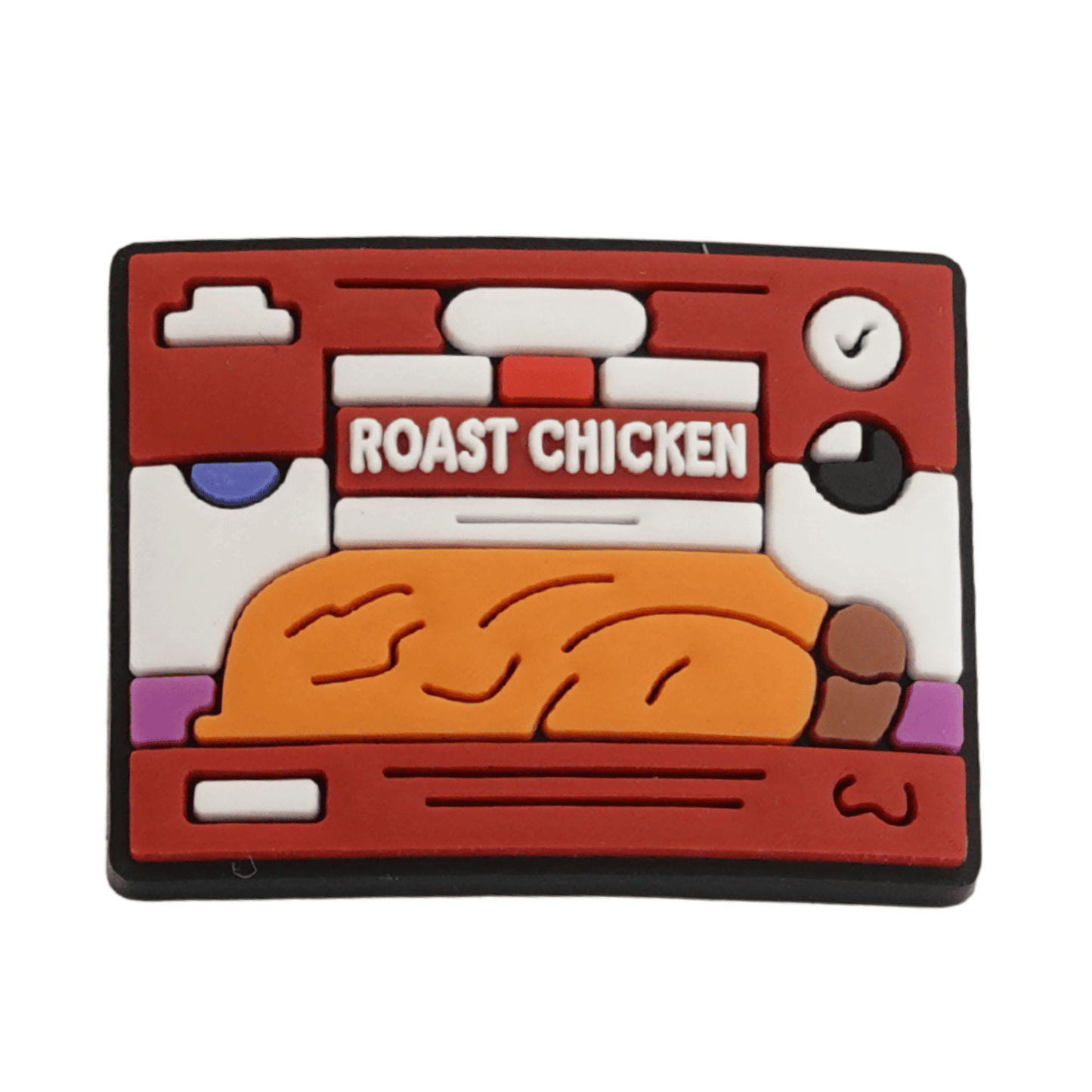 Roast Chicken Croc Charm