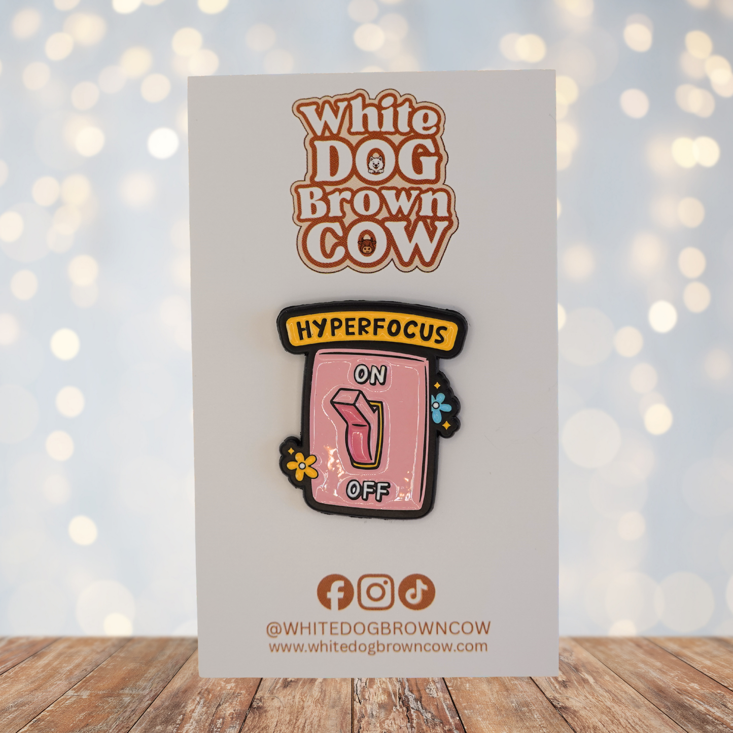 "Hyperfocus" Enamel Pin