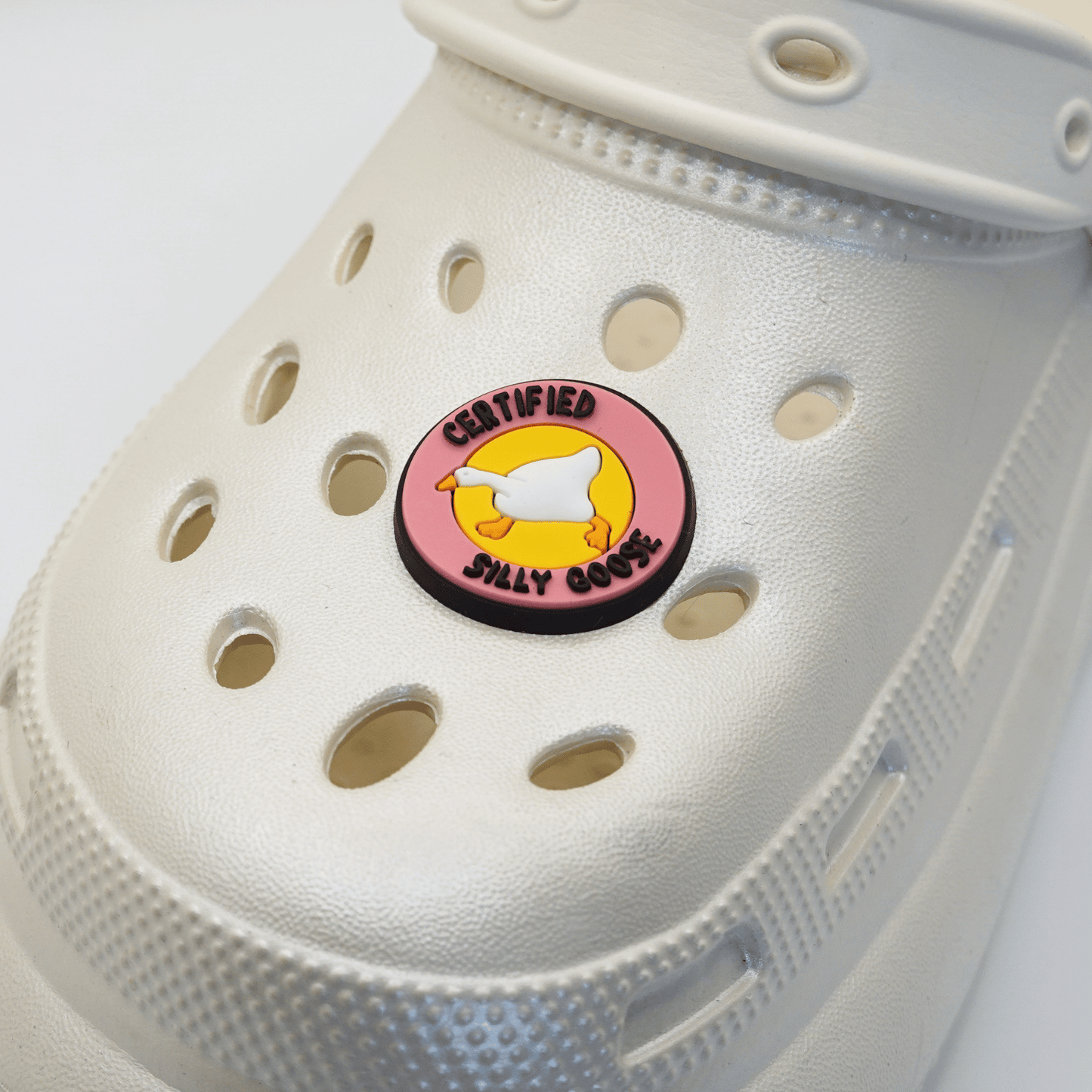 Certified Silly Goose Croc Charm