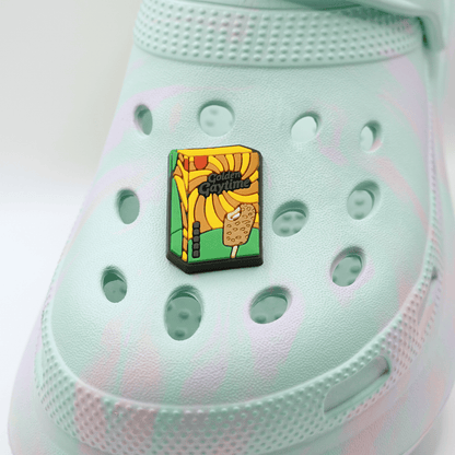 Golden Gaytime Croc Charm