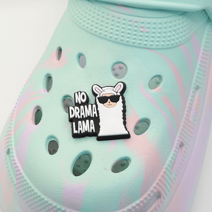 No Drama Lama Croc Charm