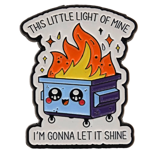 "This Little Light Of Mine I'm Gonna Let It Shine" Enamel Pin