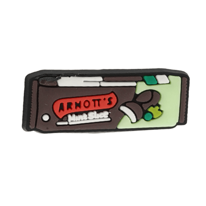 Arnott's Mint Slice Croc Charm