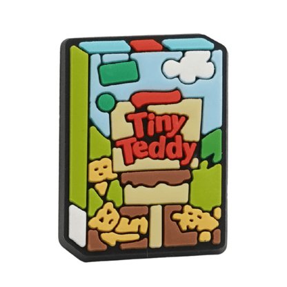Tiny Teddy Croc Charm