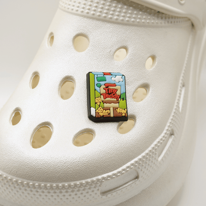 Tiny Teddy Croc Charm