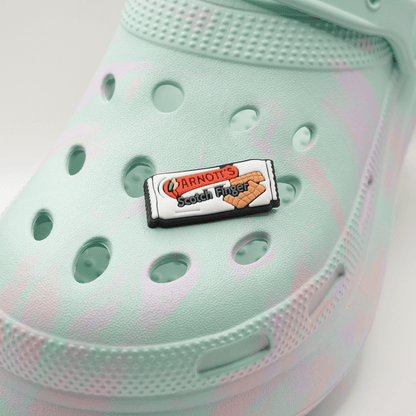 Arnott's Scotch Finger Croc Charm
