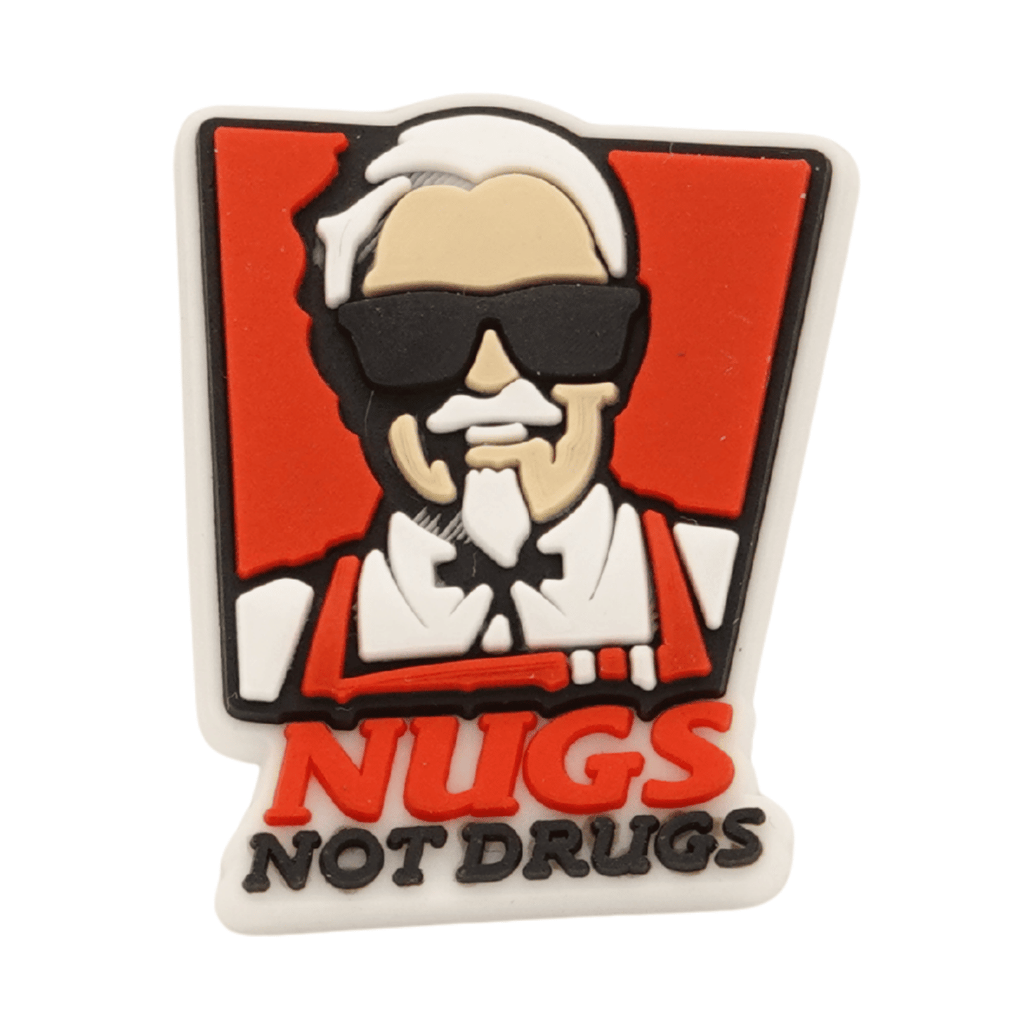 Nugs Not Drugs Croc Charm