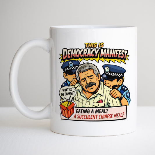 Democracy Manifest Mug