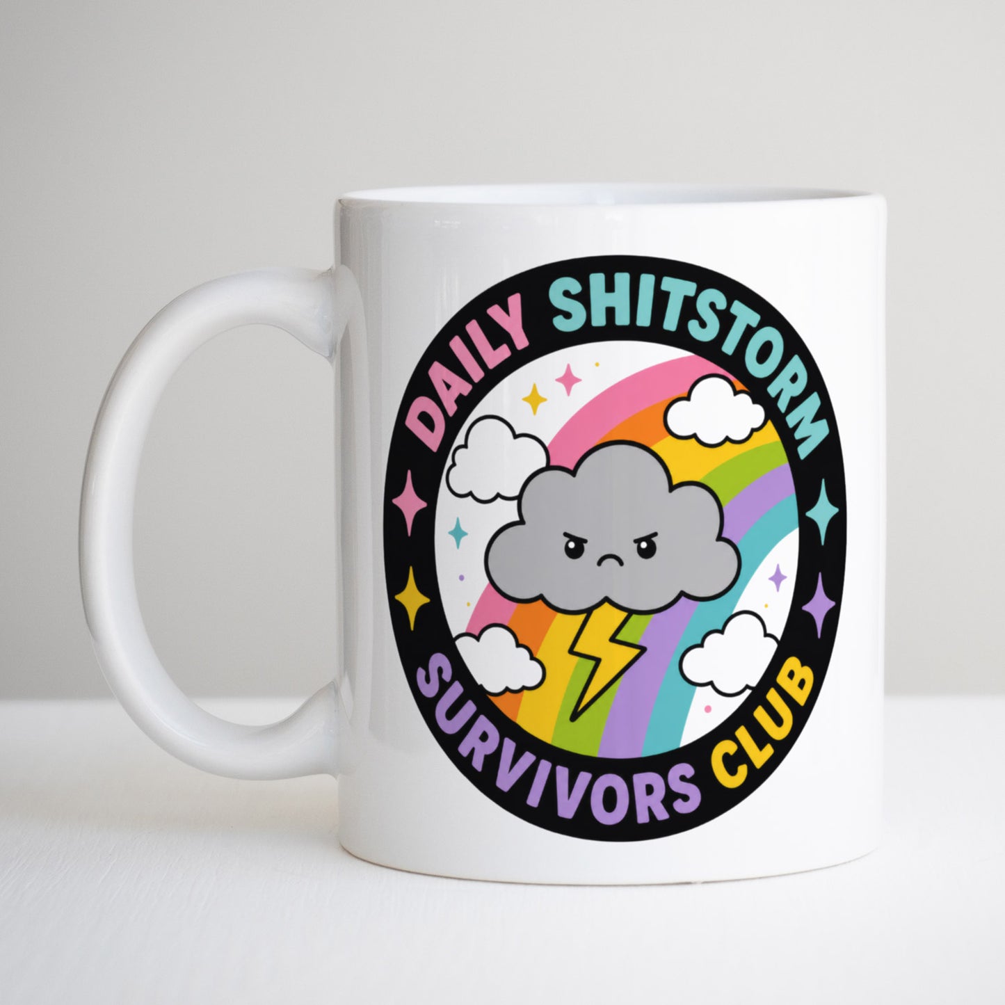 Daily Shitstorm Survivors Club Mug