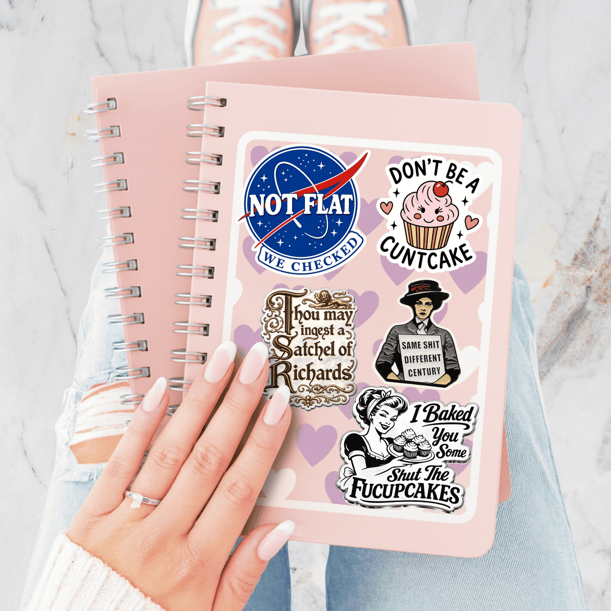 Thou May Ingest a Satchel of Richards Sticker