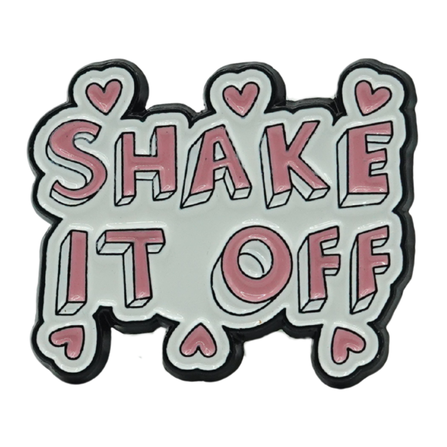 Shake It Off Enamel Pin