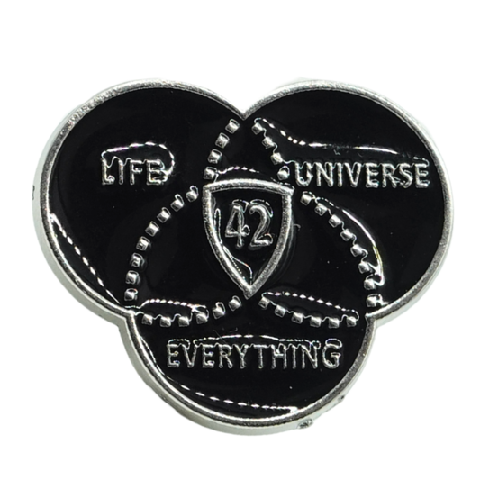 Answer To The Ultimate Question Enamel Pin