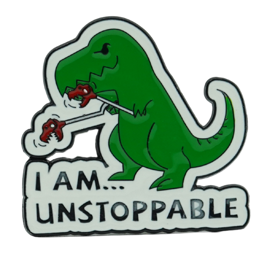 I Am Unstoppable Enamel Pin