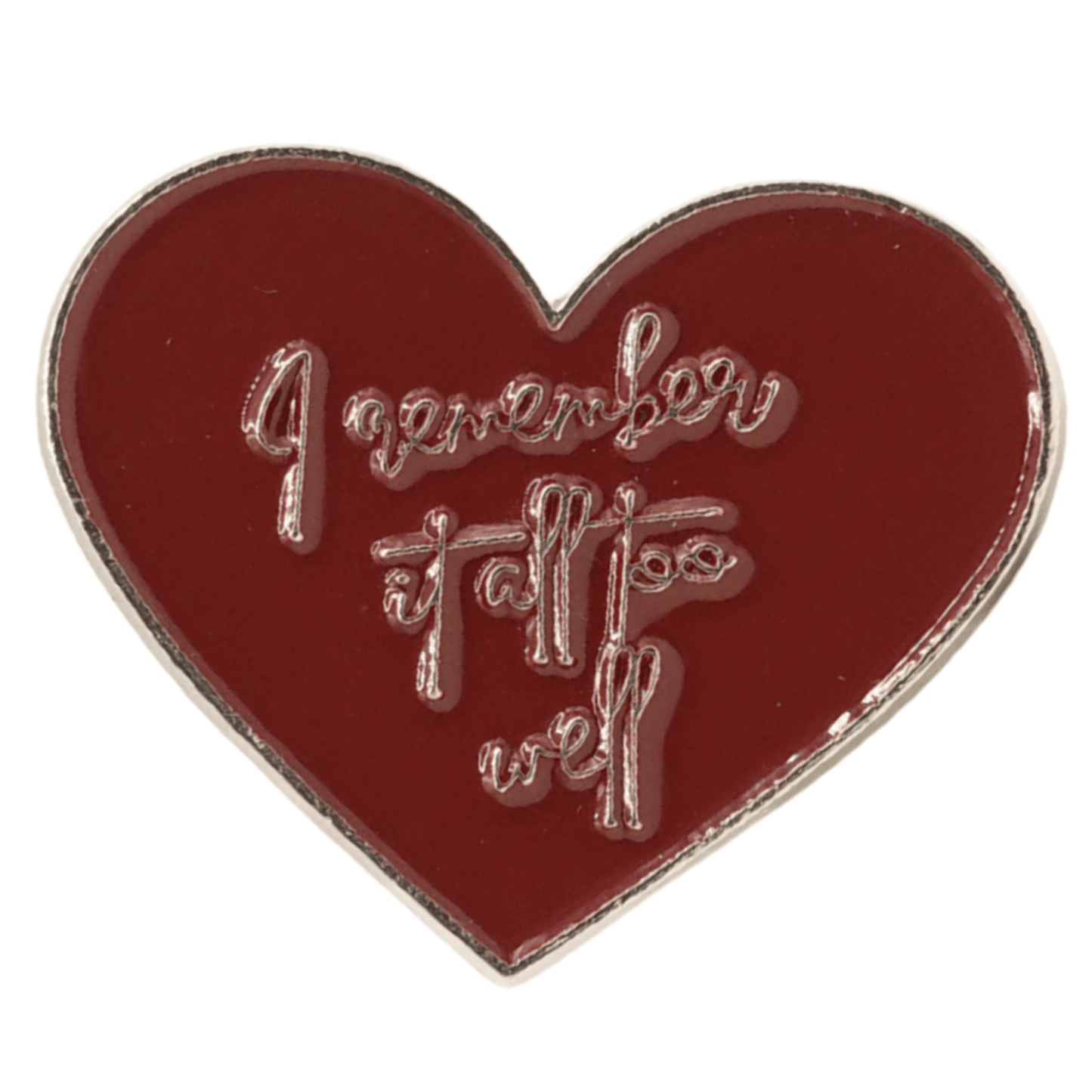 I Remember It All Too Well Taylor Swift Enamel Pin