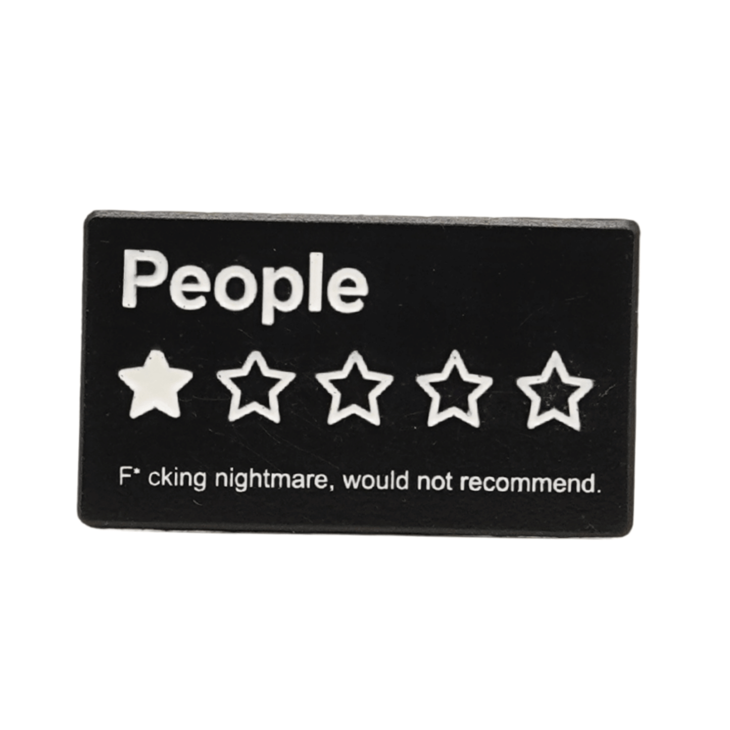 People - One Star Enamel Pin