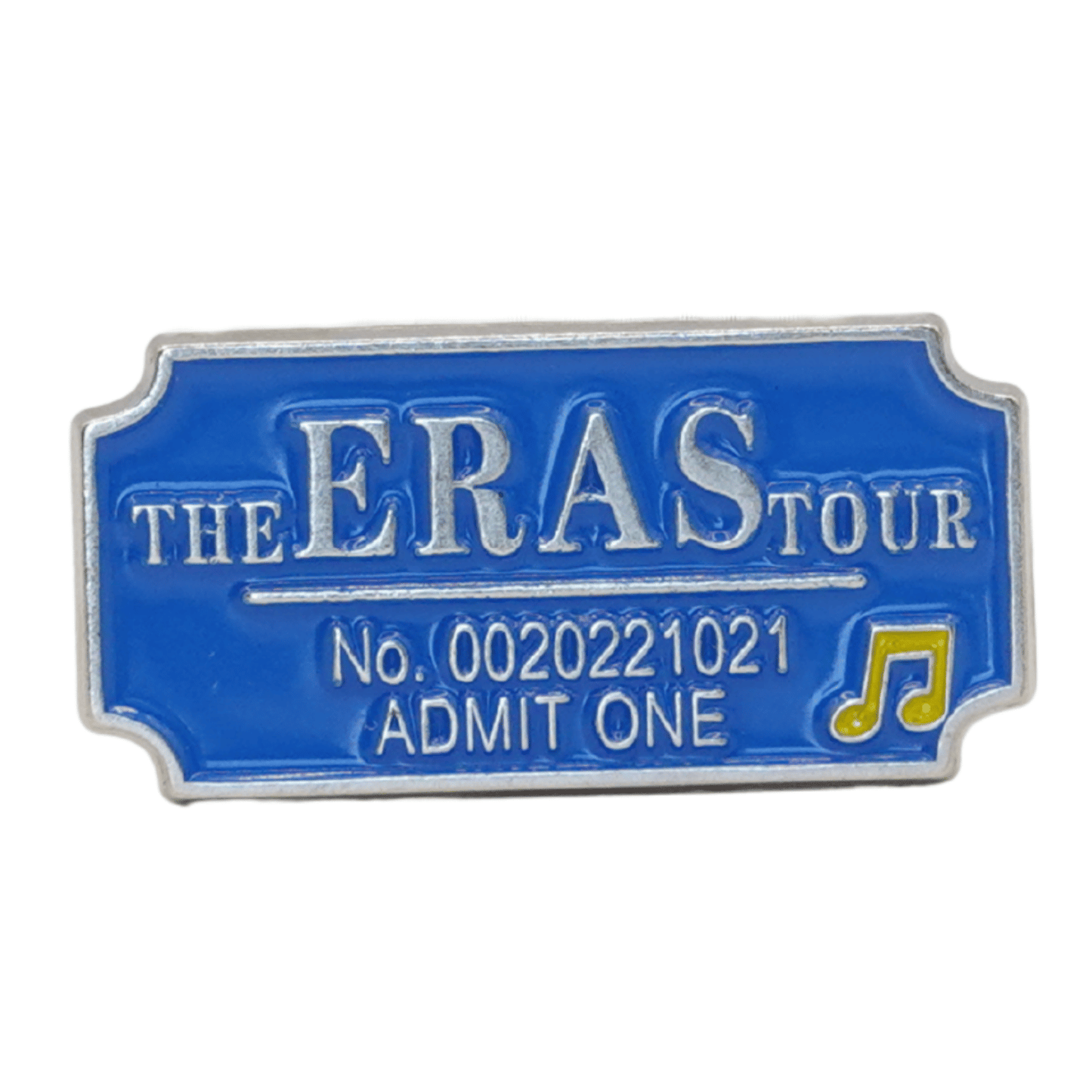 Eras Tour Ticket Taylor Swift Metal Pin