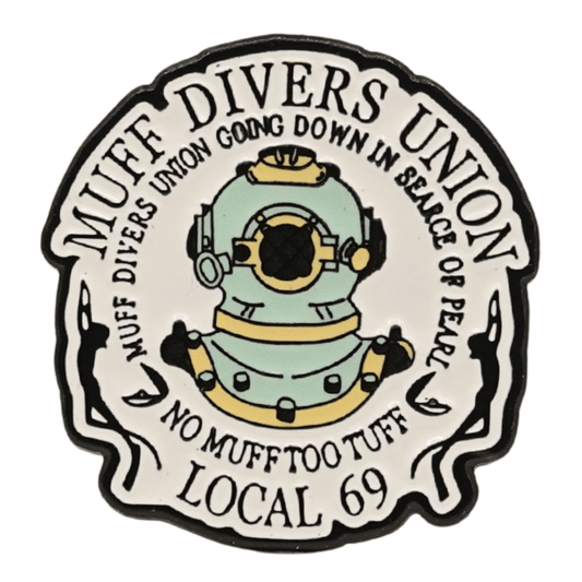 Muff Divers Union Enamel Pin