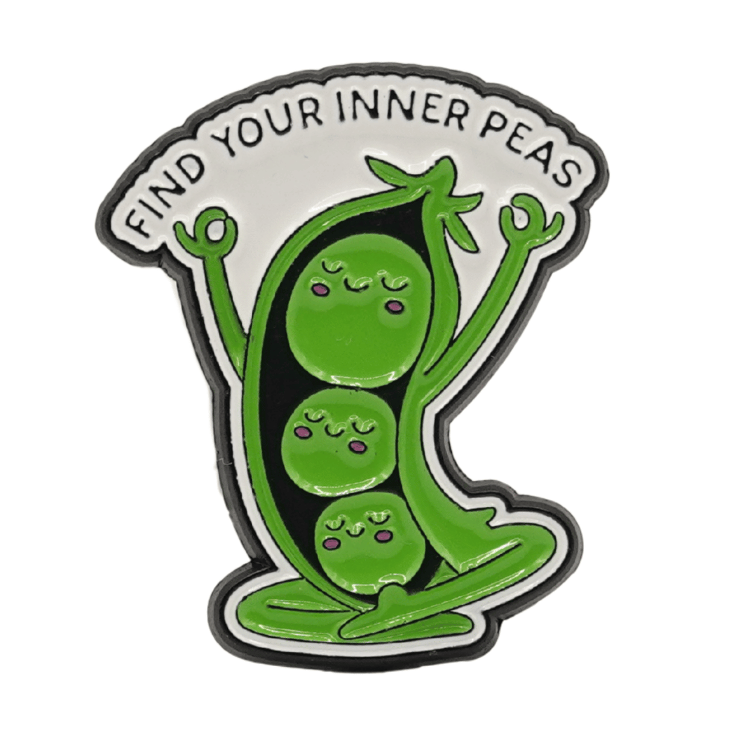 Find Your Inner Peas Enamel Pin