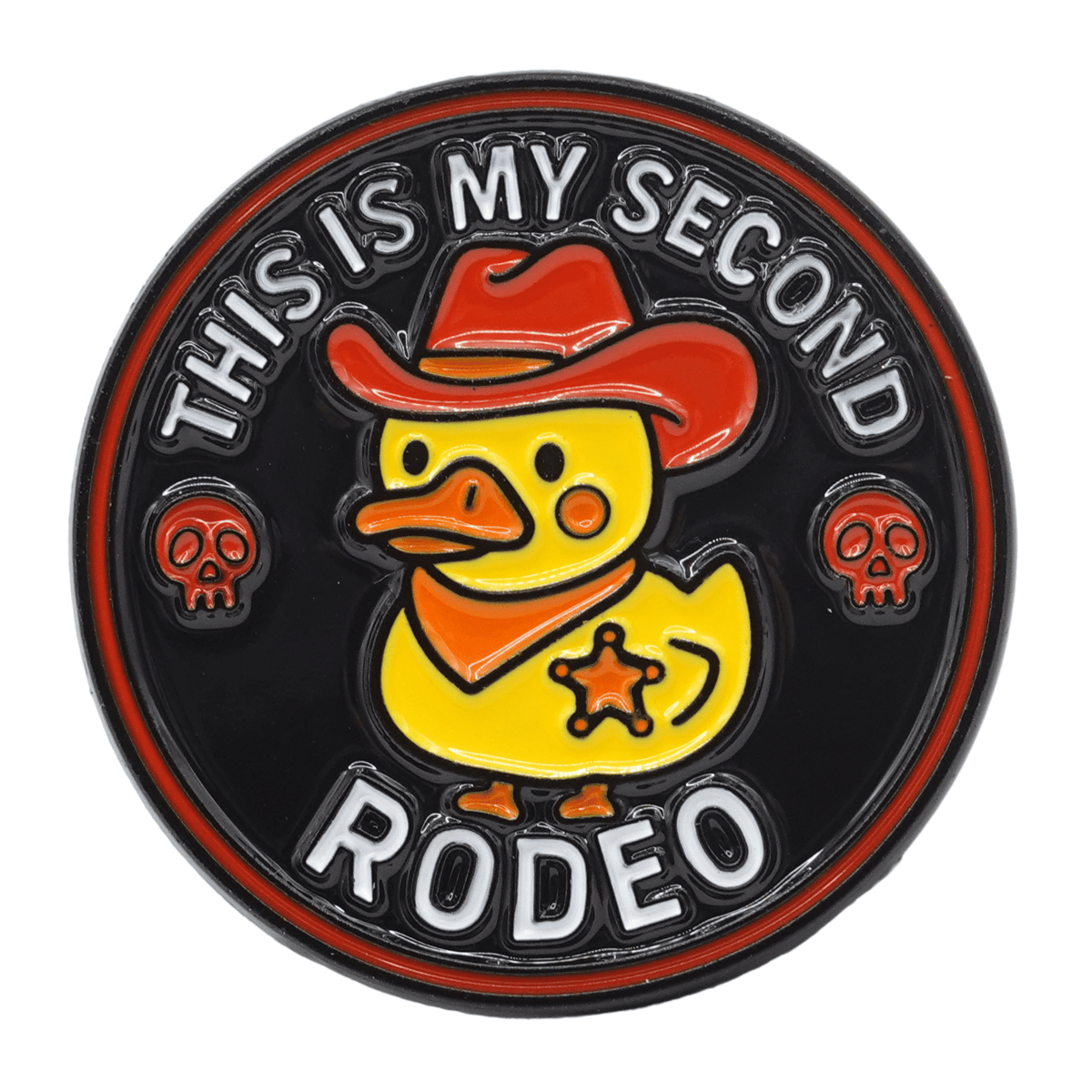 This Is My Second Rodeo Enamel Pin