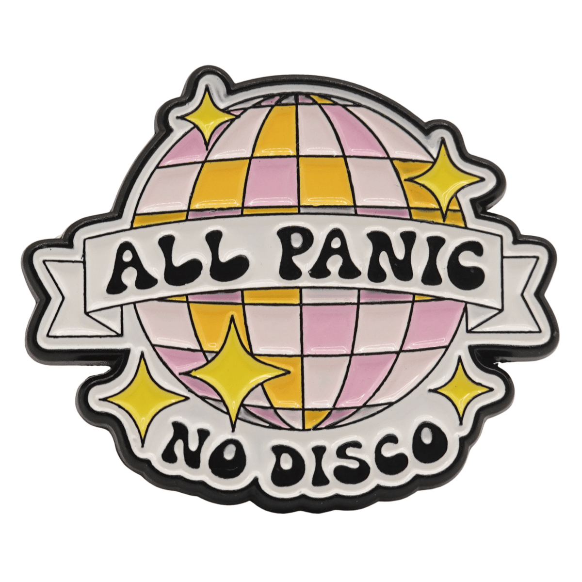 All Panic No Disco Enamel Pin